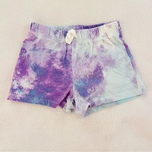 Children’s Place Blue & Purple Tie Dye Bike Shorts